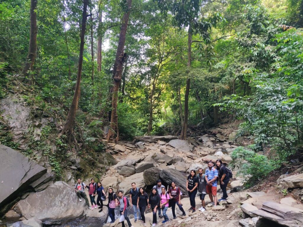Koodlu Theertha falls Agumbe Udupi