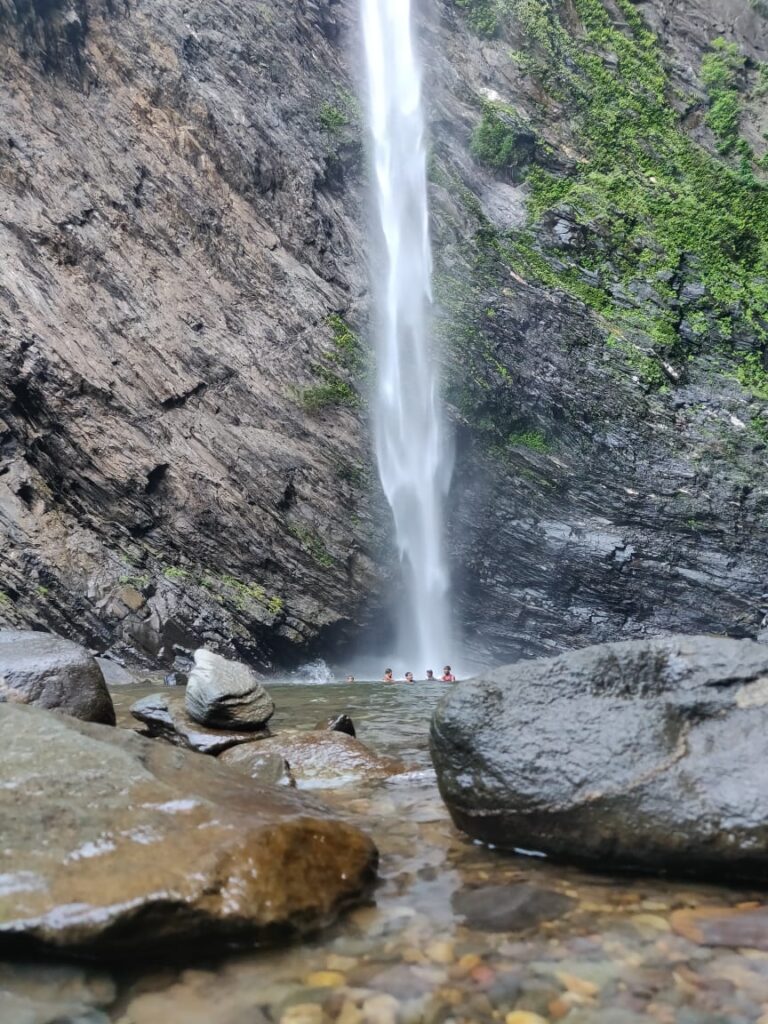 Koodlu Theertha falls Agumbe Udupi