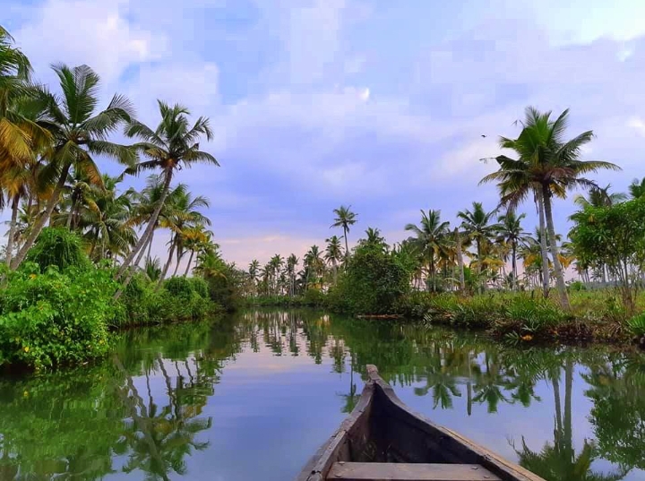 Munroe island Kollam Kerala Kallada Boat race