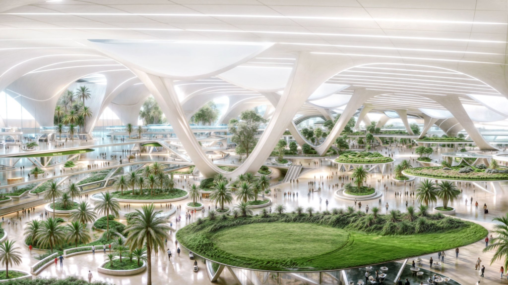 New Terminal at Dubai International Airport
