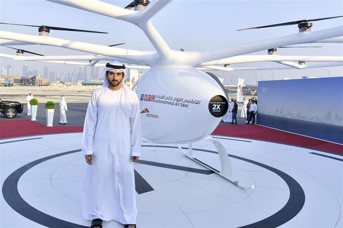 Dubai launches air taxi service